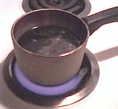 Leftover coffee